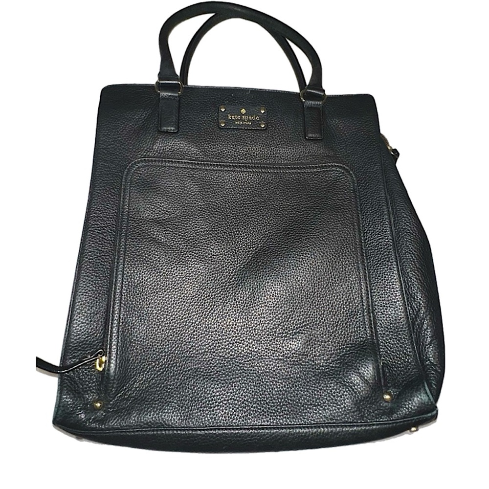Kate Spade Baxter Street Black leather Large Tote